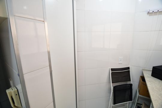 Área de Serviço de apartamento à venda com 1 quarto, 50m² em Cambuí, Campinas