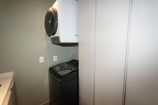 Área de Serviço de apartamento à venda com 1 quarto, 110m² em Jardim Lindóia, Porto Alegre