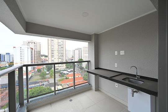Varanda de apartamento à venda com 1 quarto, 54m² em Vila Clementino, São Paulo