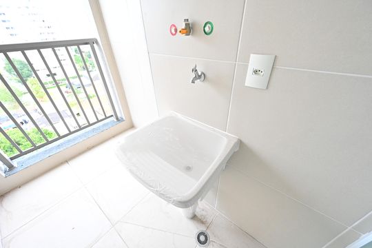 Lavanderia de apartamento à venda com 1 quarto, 54m² em Vila Clementino, São Paulo