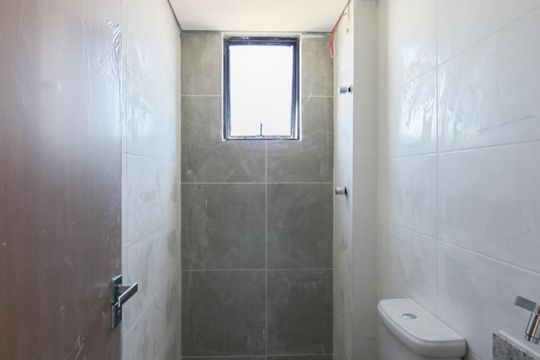 Banheiro de apartamento à venda com 2 quartos, 63m² em São Gotardo, Belo Horizonte