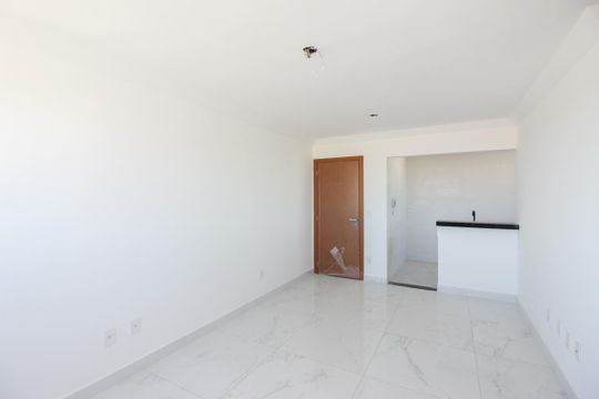 Sala de apartamento à venda com 2 quartos, 63m² em São Gotardo, Belo Horizonte