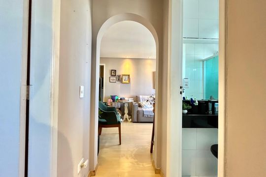 Corredor de apartamento à venda com 2 quartos, 65m² em Jardim Oriental, São Paulo