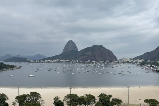 Vista da Área de serviço de apartamento para alugar com 3 quartos, 145m² em Botafogo, Rio de Janeiro