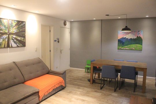 Sala de apartamento à venda com 3 quartos, 107m² em Santo Antônio, São Caetano do Sul