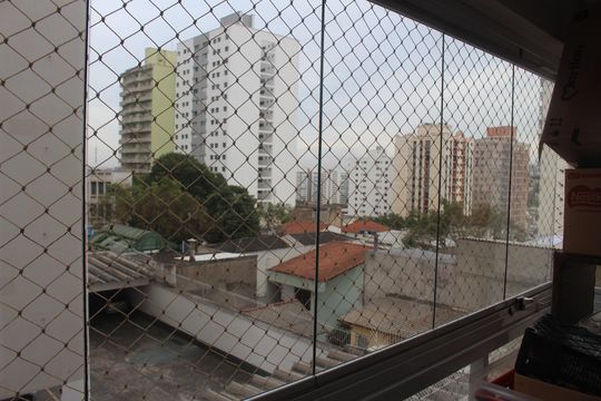 Varanda da Suíte de apartamento à venda com 3 quartos, 107m² em Santo Antônio, São Caetano do Sul