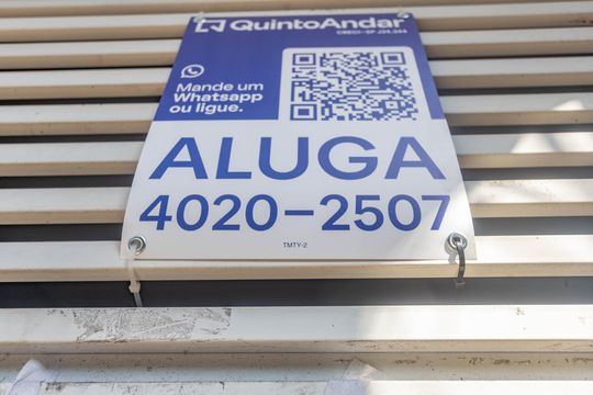Placa código  de casa para alugar com 1 quarto, 30m² em Casa Grande, Diadema
