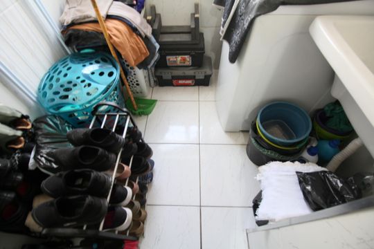 Área de Serviço de apartamento à venda com 2 quartos, 54m² em Vila das Belezas, São Paulo