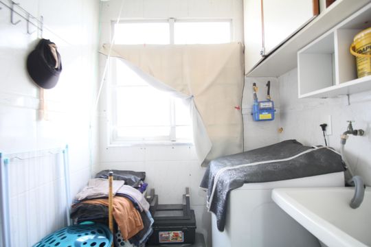 Área de Serviço de apartamento à venda com 2 quartos, 54m² em Vila das Belezas, São Paulo