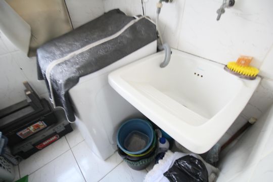 Área de Serviço de apartamento à venda com 2 quartos, 54m² em Vila das Belezas, São Paulo