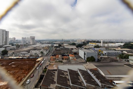 Vista da Sacada de apartamento à venda com 1 quarto, 42m² em Vila Itapegica, Guarulhos