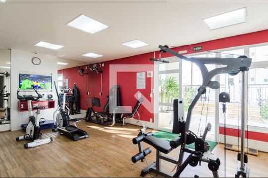 Área comum - Academia de apartamento à venda com 2 quartos, 55m² em Independência, São Bernardo do Campo