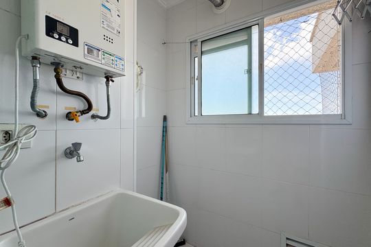 Área de Serviço de apartamento à venda com 2 quartos, 55m² em Independência, São Bernardo do Campo