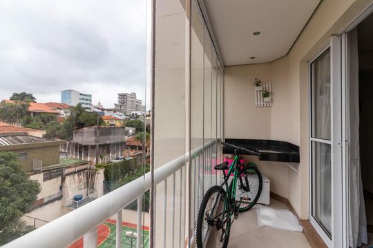Varanda da Sala de apartamento à venda com 3 quartos, 90m² em Vila Ester (zona Norte), São Paulo