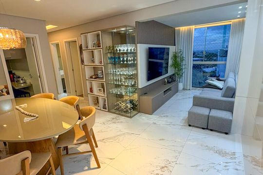 Sala de apartamento à venda com 2 quartos, 103m² em Inconfidência, Belo Horizonte