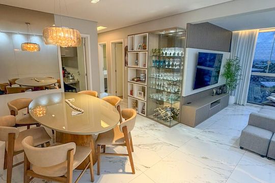 Sala de apartamento à venda com 2 quartos, 103m² em Inconfidência, Belo Horizonte