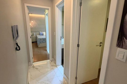 Corredor de apartamento à venda com 2 quartos, 103m² em Inconfidência, Belo Horizonte