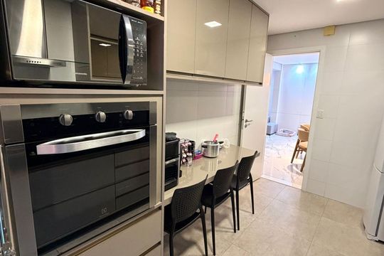 Cozinha de apartamento à venda com 2 quartos, 103m² em Inconfidência, Belo Horizonte