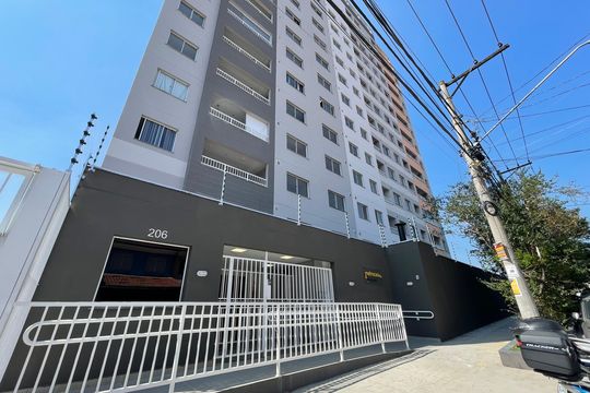Fachada e portaria de kitnet/studio para alugar com 1 quarto, 17m² em Ferreira, São Paulo