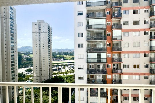 Varanda da Sala de apartamento à venda com 2 quartos, 45m² em Picanço, Guarulhos