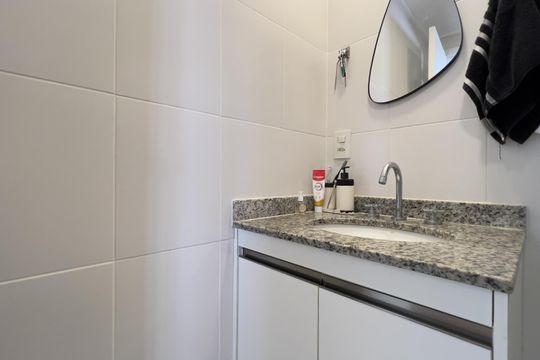 Banheiro da Suíte 3 de apartamento para alugar com 3 quartos, 154m² em Jardim Flor da Montanha, Guarulhos