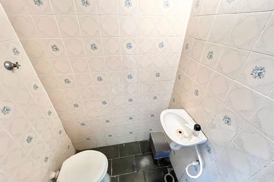 Banheiro da Garagem de apartamento à venda com 3 quartos, 92m² em Santana, São Paulo