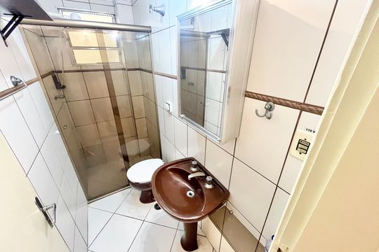 Banheiro da Suíte 2 de apartamento à venda com 3 quartos, 92m² em Santana, São Paulo