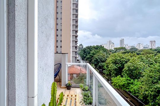 Varanda do Quarto de apartamento à venda com 1 quarto, 63m² em Penha de França, São Paulo