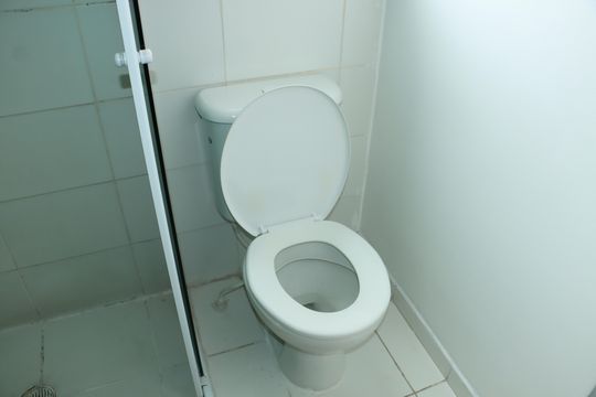 Banheiro social de apartamento para alugar com 2 quartos, 47m² em Jardim Central, Cotia