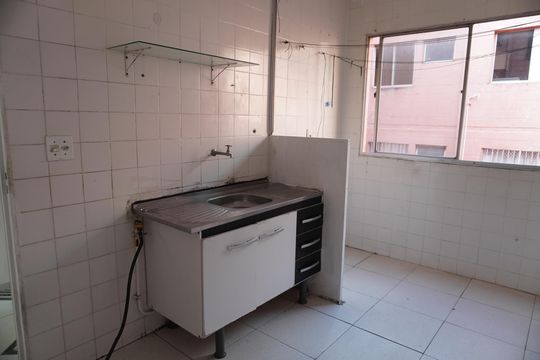 Cozinha de apartamento à venda com 2 quartos, 55m² em Vila Cruzeiro, São Paulo