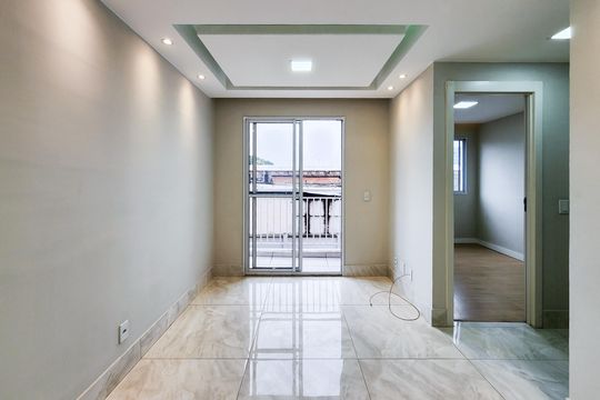 Sala  de apartamento à venda com 2 quartos, 55m² em Imperial de São Cristóvão, Rio de Janeiro