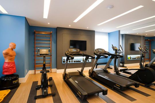 Academia de apartamento à venda com 2 quartos, 84m² em Fundação, São Caetano do Sul