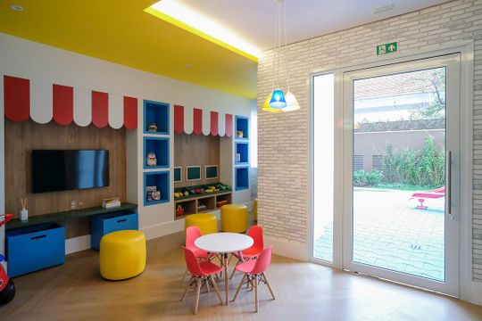 Brinquedoteca de apartamento à venda com 2 quartos, 84m² em Fundação, São Caetano do Sul