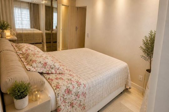 Quarto de apartamento para alugar com 3 quartos, 157m² em Santa Paula, São Caetano do Sul