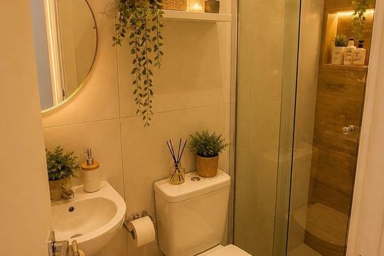 Banheiro de apartamento para alugar com 3 quartos, 157m² em Santa Paula, São Caetano do Sul