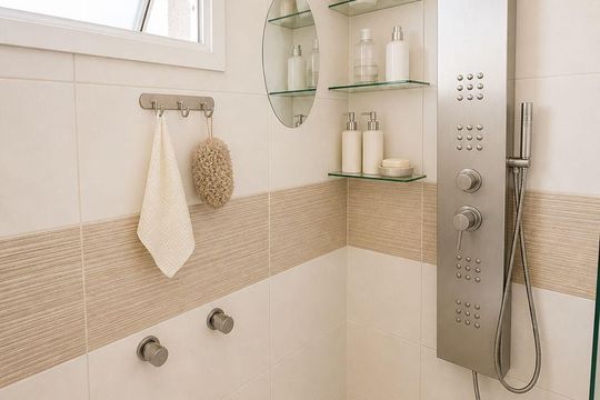 Banheiro de apartamento para alugar com 3 quartos, 157m² em Santa Paula, São Caetano do Sul