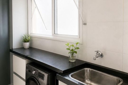 Área de Serviço de apartamento para alugar com 3 quartos, 157m² em Santa Paula, São Caetano do Sul
