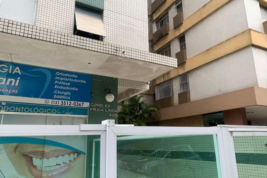 Fachada de apartamento para alugar com 1 quarto, 55m² em Boqueirão, Santos