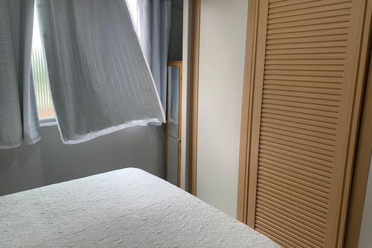 Quarto de apartamento para alugar com 1 quarto, 55m² em Boqueirão, Santos