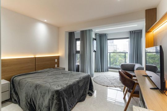 Kitnet/Studio para alugar com 1 quarto, 30m² em Higienópolis, São Paulo