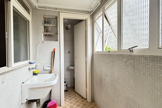 Área de Serviço de apartamento para alugar com 1 quarto, 55m² em Itaim Bibi, São Paulo