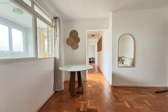 Sala de apartamento para alugar com 1 quarto, 55m² em Itaim Bibi, São Paulo