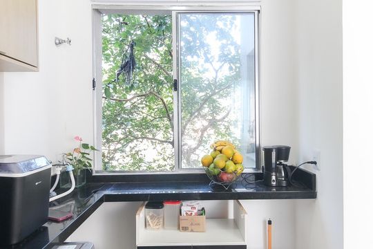 Cozinha - Área de Serviço de apartamento à venda com 2 quartos, 42m² em Jardim Lideranca, São Paulo