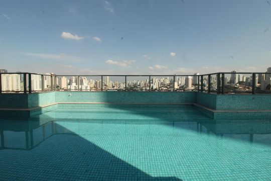 Área comum - Piscina de apartamento para alugar com 2 quartos, 40m² em Jardim Aurelia, São Paulo