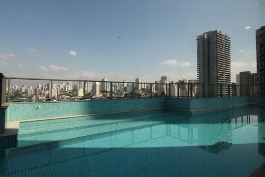 Área comum - Piscina de apartamento para alugar com 2 quartos, 40m² em Jardim Aurelia, São Paulo