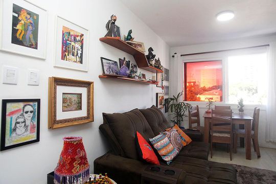 Sala 1 de apartamento à venda com 2 quartos, 139m² em Higienópolis, Porto Alegre