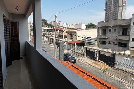 Quarto 1 Varanda de casa à venda com 3 quartos, 320m² em Parque Oratório, Santo André