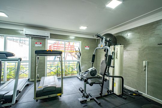 Área comum - Academia de apartamento para alugar com 3 quartos, 150m² em Vila Butantã, São Paulo