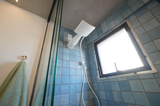 Banheiro de kitnet/studio à venda com 1 quarto, 34m² em Vila Mariana, São Paulo
