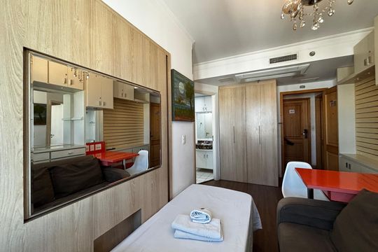 Sala  de kitnet/studio para alugar com 1 quarto, 29m² em Pinheiros, São Paulo